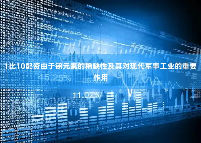 1比10配资由于锑元素的稀缺性及其对现代军事工业的重要作用